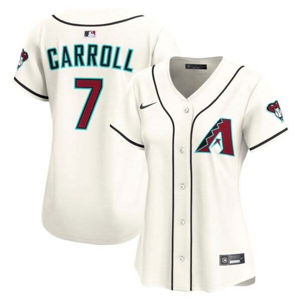 Corbin Carroll Arizona Diamondbacks Nike Women's Home Limited Player Jersey - Cream photo 1 Jersey4u