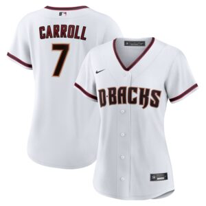 Corbin Carroll Arizona Diamondbacks Nike Women's Home Jersey4u Player Jersey - White photo 1 Jersey4u
