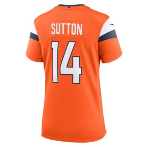 Courtland Sutton Denver Broncos Nike Women's Mile High Collection Game Jersey - Orange photo 3 Jersey4u