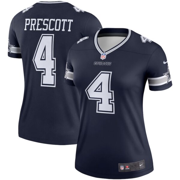 Dak Prescott Dallas Cowboys Nike Women's Legend Player Performance Top -  Navy photo 1 Jersey4u