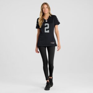 Daniel Carlson Las Vegas Raiders Nike Women's  Game Jersey -  Black photo 4 Jersey4u