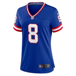 Daniel Jones New York Giants Nike Women's Player Jersey - Royal photo 2 Jersey4u