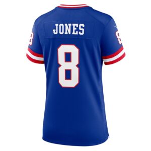 Daniel Jones New York Giants Nike Women's Player Jersey - Royal photo 3 Jersey4u