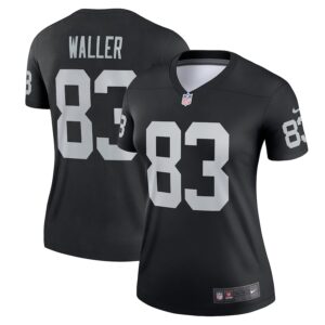 Darren Waller Las Vegas Raiders Nike Women's Team Legend Player Performance Top -  Black photo 1 Jersey4u