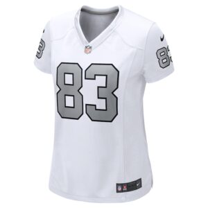 Darren Waller Las Vegas Raiders Nike Women's Player Jersey - White photo 2 Jersey4u