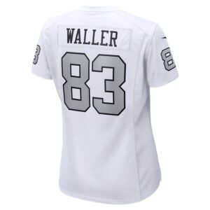 Darren Waller Las Vegas Raiders Nike Women's Player Jersey - White photo 3 Jersey4u