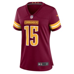 Dax Milne Washington Commanders Nike Women's  Game Jersey -  Burgundy photo 2 Jersey4u
