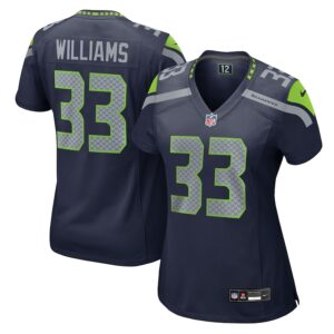 Dee Williams Seattle Seahawks Nike Women's Team Game Jersey -  College Navy photo 1 Jersey4u