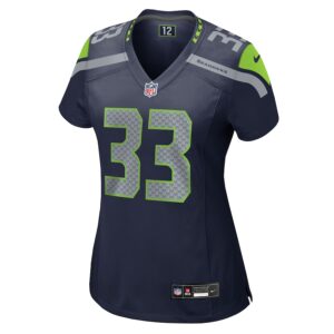 Dee Williams Seattle Seahawks Nike Women's Team Game Jersey -  College Navy photo 2 Jersey4u