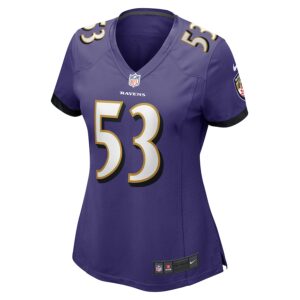 Del'Shawn Phillips Baltimore Ravens Nike Women's Game Player Jersey - Purple photo 2 Jersey4u