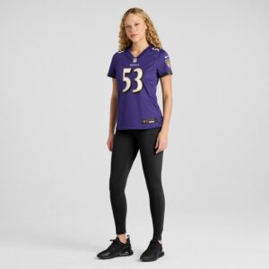 Del'Shawn Phillips Baltimore Ravens Nike Women's Game Player Jersey - Purple photo 4 Jersey4u