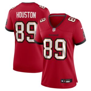 Dennis Houston Tampa Bay Buccaneers Nike Women's  Game Jersey -  Red photo 1 Jersey4u
