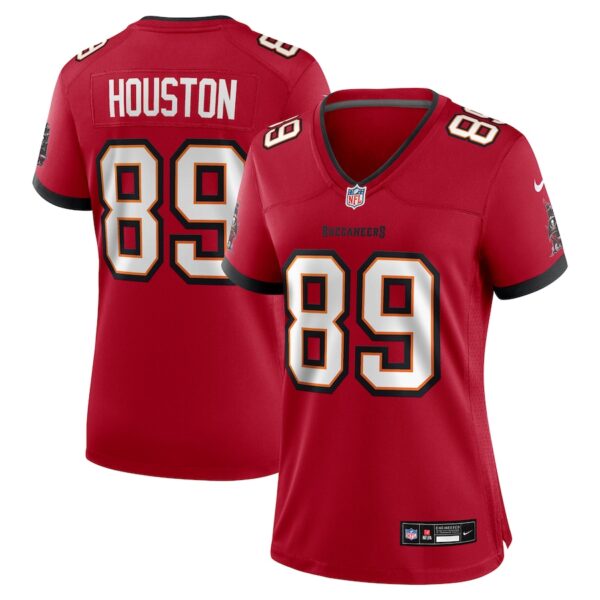 Dennis Houston Tampa Bay Buccaneers Nike Women's  Game Jersey -  Red photo 1 Jersey4u