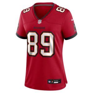 Dennis Houston Tampa Bay Buccaneers Nike Women's  Game Jersey -  Red photo 2 Jersey4u