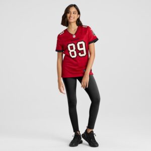 Dennis Houston Tampa Bay Buccaneers Nike Women's  Game Jersey -  Red photo 4 Jersey4u