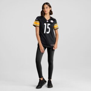 Denzel Mims Pittsburgh Steelers Nike Women's Game Jersey - Black photo 4 Jersey4u