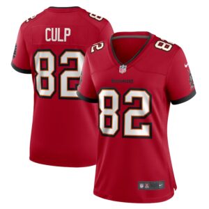 Devin Culp Tampa Bay Buccaneers Nike Women's  Game Jersey -  Red photo 1 Jersey4u