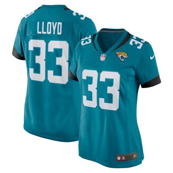 Devin Lloyd Jacksonville Jaguars Nike Women's Player Game Jersey - Teal photo 1 Jersey4u