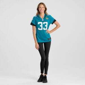 Devin Lloyd Jacksonville Jaguars Nike Women's Player Game Jersey - Teal photo 4 Jersey4u