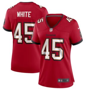 Devin White Tampa Bay Buccaneers Nike Women's Game Player Jersey - Red photo 1 Jersey4u
