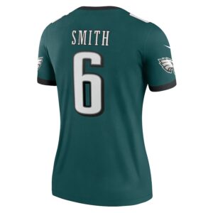 DeVonta Smith Philadelphia Eagles Nike Women's Legend Player Performance Top - Midnight Green photo 3 Jersey4u