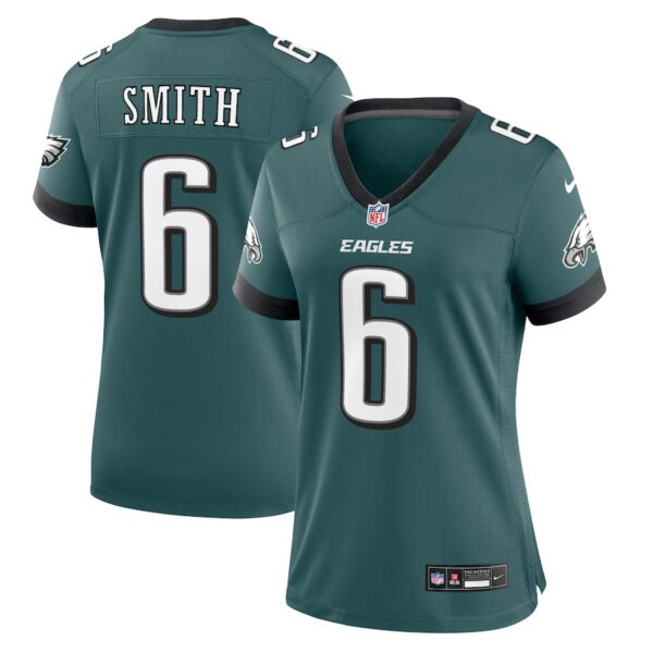 DeVonta Smith Philadelphia Eagles Nike Women's Team Game Jersey - Midnight Green photo 1 Jersey4u