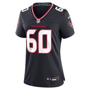 Dieter Eiselen Houston Texans Nike Women's Team Game Jersey -  Navy photo 2 Jersey4u