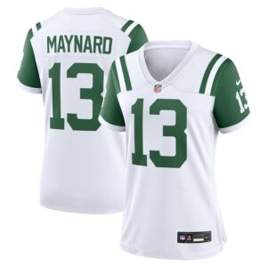 Don Maynard New York Jets Nike Women's Classic Alternate Retired Player Game Jersey - White photo 1 Jersey4u