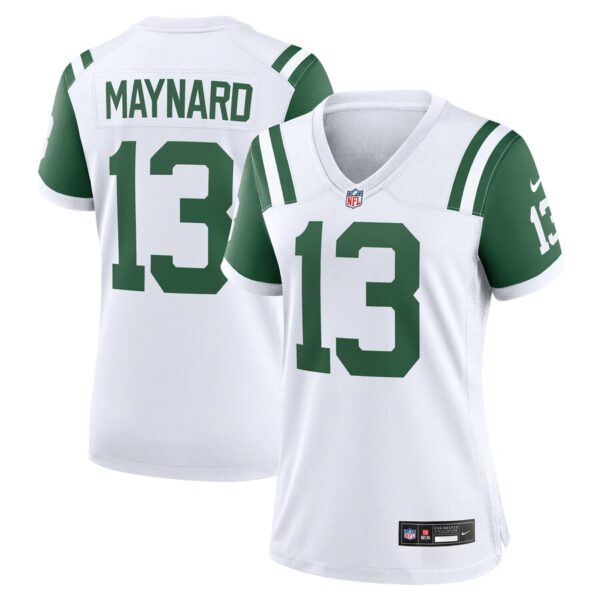 Don Maynard New York Jets Nike Women's Classic Alternate Retired Player Game Jersey - White photo 1 Jersey4u