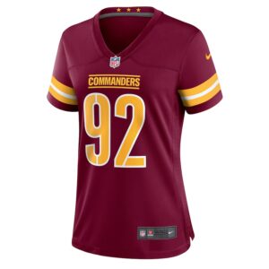 Dorance Armstrong Washington Commanders Nike Women's Game Jersey -  Burgundy photo 2 Jersey4u