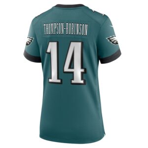 Dorian Thompson-Robinson Philadelphia Eagles Nike Women's Team Game Jersey - Midnight Green photo 3 Jersey4u