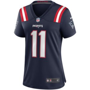 Drew Bledsoe New England Patriots Nike Women's Game Retired Player Jersey - Navy photo 2 Jersey4u