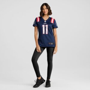 Drew Bledsoe New England Patriots Nike Women's Game Retired Player Jersey - Navy photo 4 Jersey4u