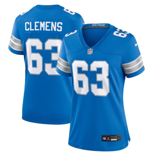 Duke Clemens Detroit Lions Nike Women's Game Jersey -  Blue photo 1 Jersey4u