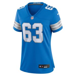 Duke Clemens Detroit Lions Nike Women's Game Jersey -  Blue photo 2 Jersey4u