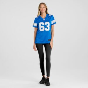 Duke Clemens Detroit Lions Nike Women's Game Jersey -  Blue photo 4 Jersey4u