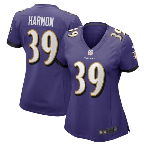 Duron Harmon Baltimore Ravens Nike Women's  Game Jersey -  Purple photo 1 Jersey4u