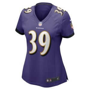 Duron Harmon Baltimore Ravens Nike Women's  Game Jersey -  Purple photo 2 Jersey4u