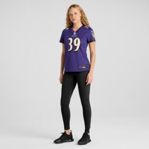 Duron Harmon Baltimore Ravens Nike Women's  Game Jersey -  Purple photo 4 Jersey4u