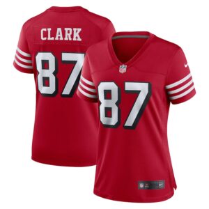 Dwight Clark San Francisco 49ers Nike Women's Alternate Game Jersey - Scarlet photo 1 Jersey4u