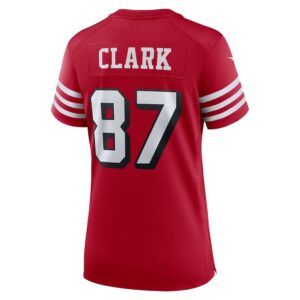 Dwight Clark San Francisco 49ers Nike Women's Alternate Game Jersey - Scarlet photo 3 Jersey4u