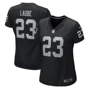 Dylan Laube Las Vegas Raiders Nike Women's  Game Jersey -  Black photo 1 Jersey4u