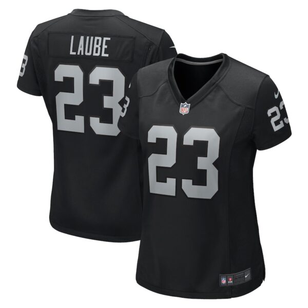 Dylan Laube Las Vegas Raiders Nike Women's  Game Jersey -  Black photo 1 Jersey4u