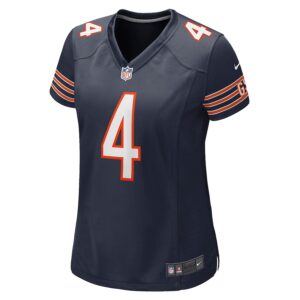 Eddie Jackson Chicago Bears Nike Women's Game Player Jersey - Navy photo 2 Jersey4u
