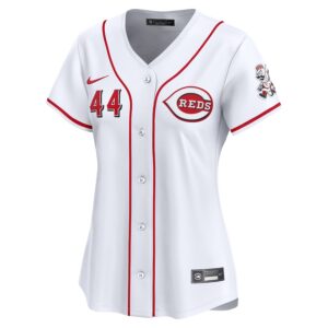 Elly De La Cruz Cincinnati Reds Nike Women's Home Limited Player Jersey – White photo 2 Jersey4u