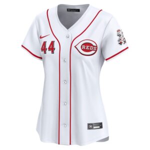 Elly De La Cruz Cincinnati Reds Nike Women's Home Limited Player Jersey – White photo 2 Jersey4u