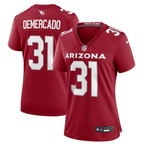 Emari Demercado Arizona Cardinals Nike Women's  Game Jersey -  Cardinal photo 1 Jersey4u