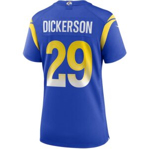 Eric Dickerson Los Angeles Rams Nike Women's Game Retired Player Jersey - Royal photo 3 Jersey4u