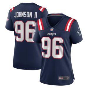 Eric Johnson II New England Patriots Nike Women's  Game Jersey -  Navy photo 1 Jersey4u