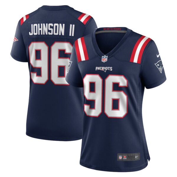 Eric Johnson II New England Patriots Nike Women's  Game Jersey -  Navy photo 1 Jersey4u